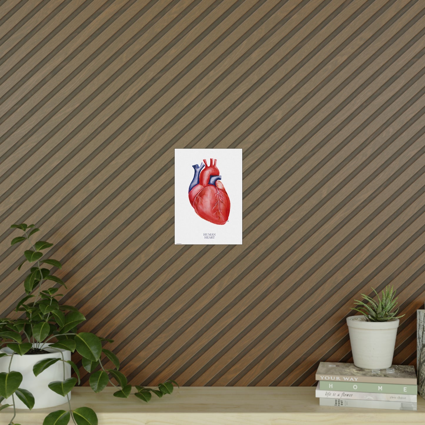 Vintage Heart Poster